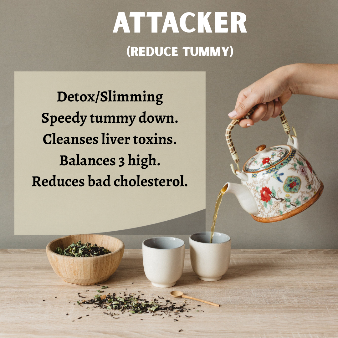 Attacker Tea (Reduce Tummy)
