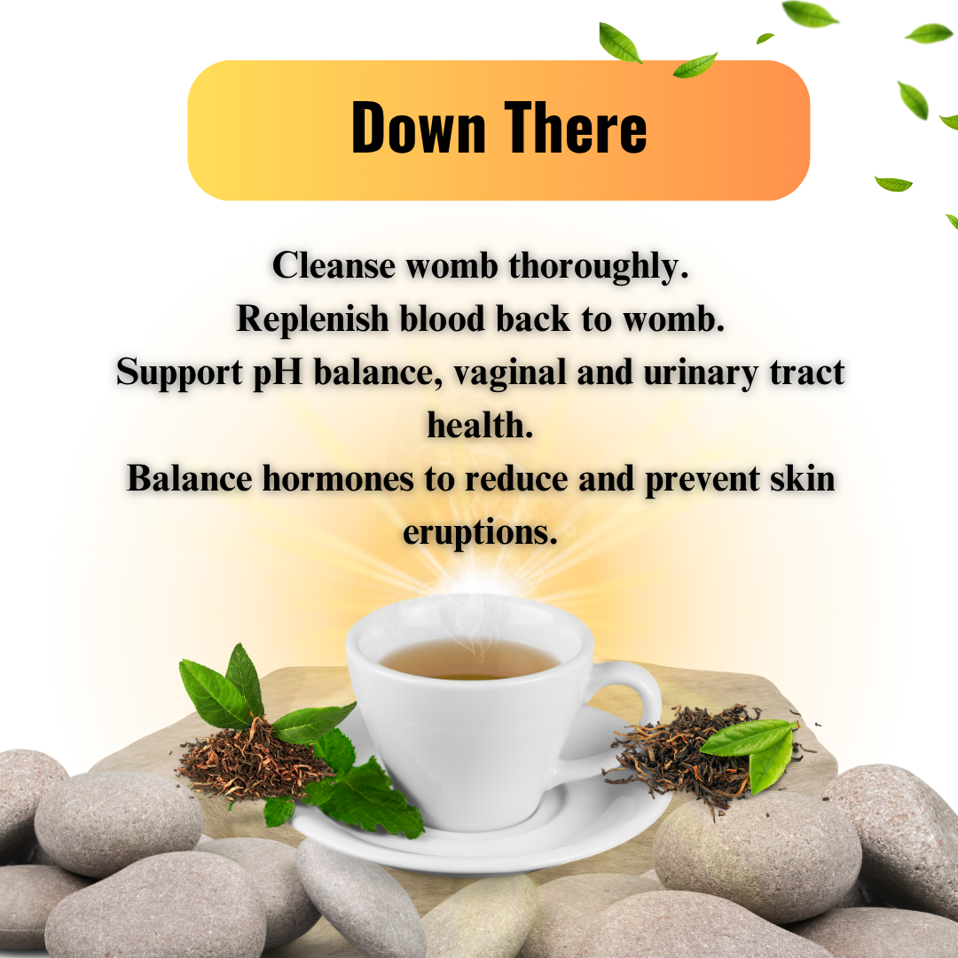 Down There Tea (Womb Cleansing + Replenish Blood)