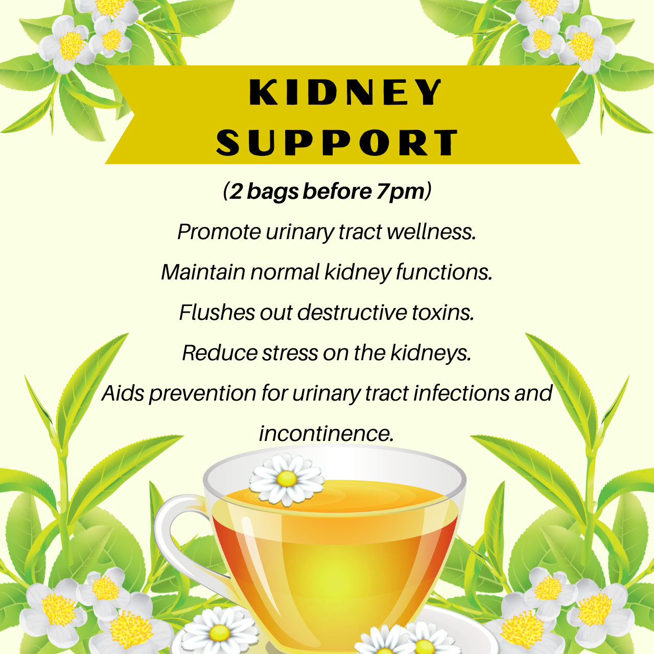 Kidney Support Tea