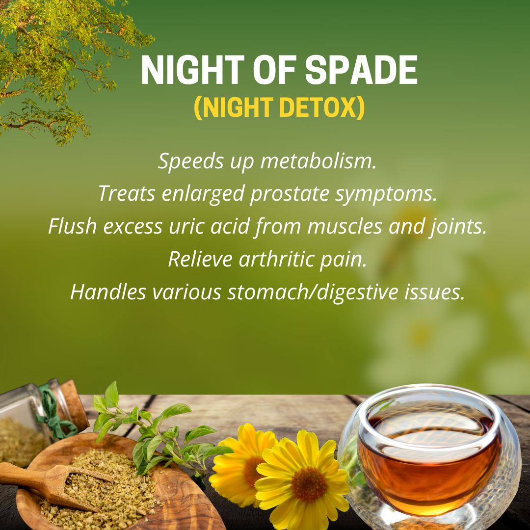 Night of Spade Tea (Night Detox)
