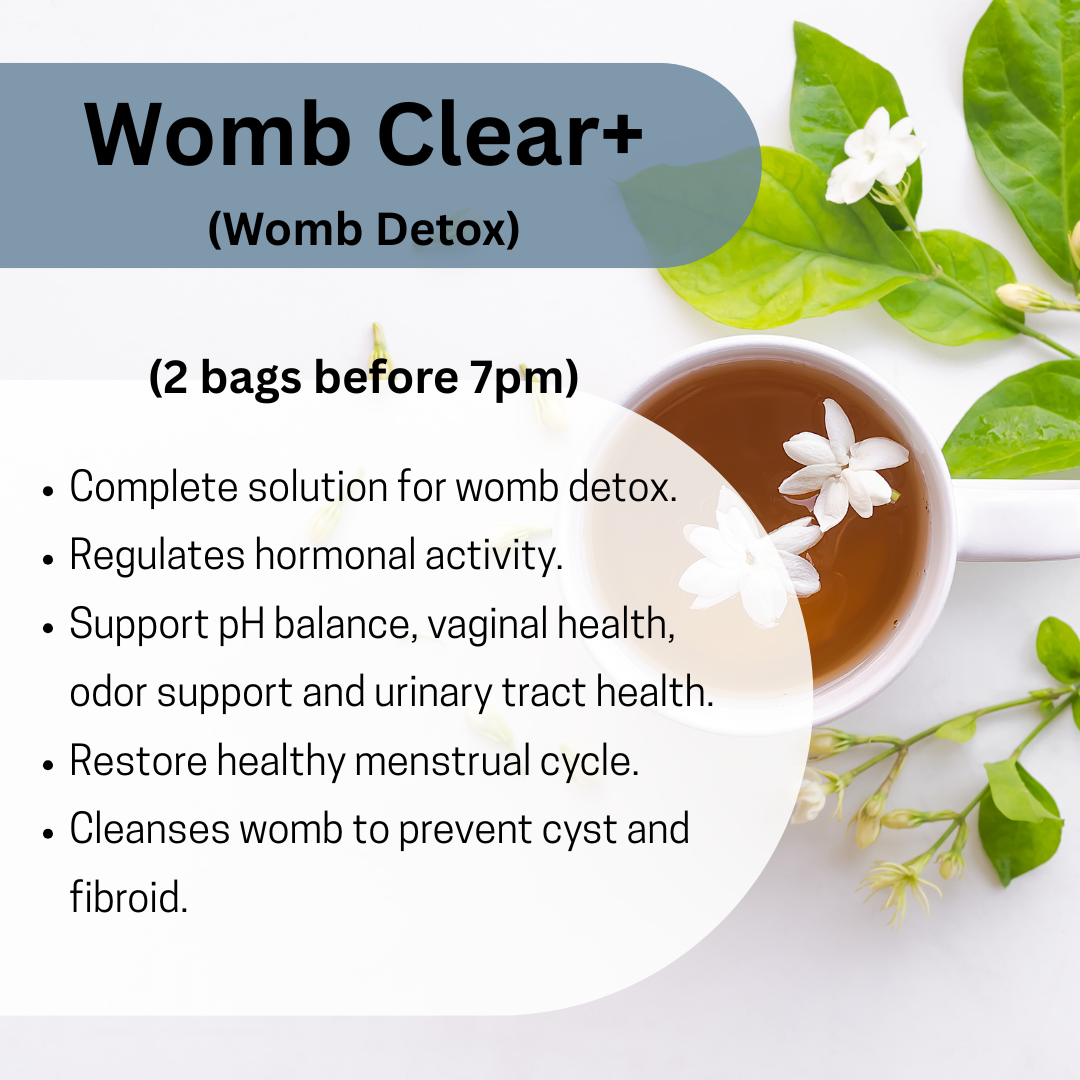 Womb Clear+ Tea (Womb Detox)