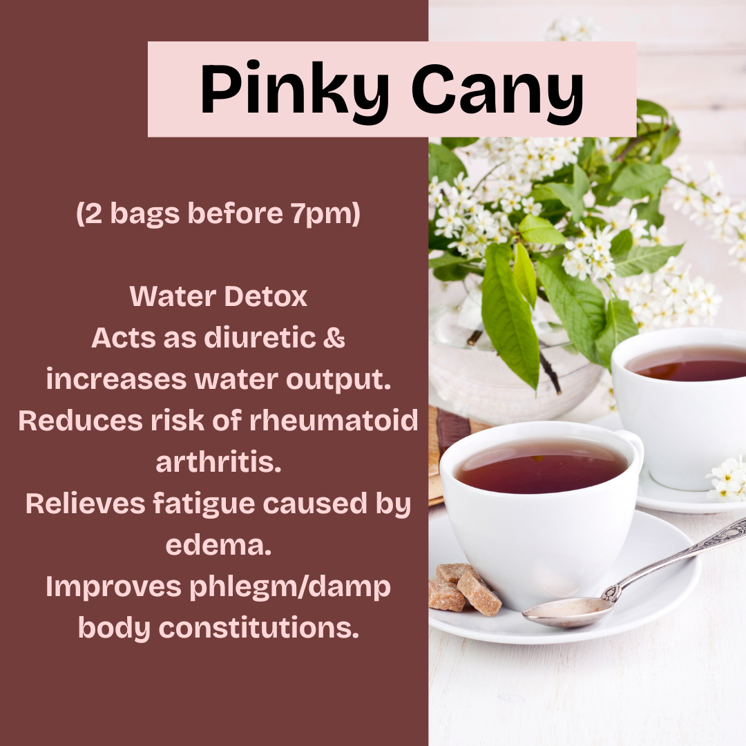 Pinky Cany Tea (Water Detox)
