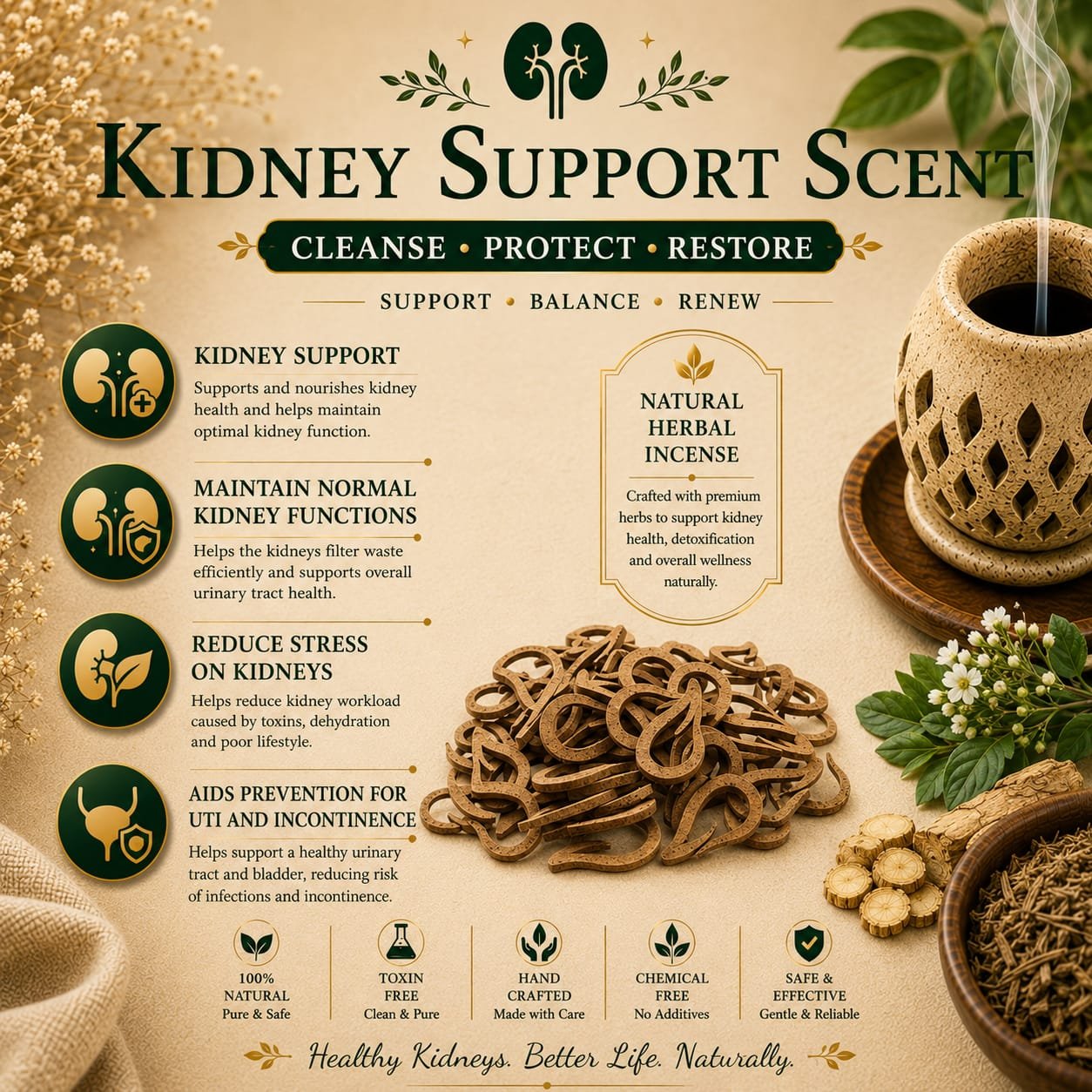 Kidney Support Scent