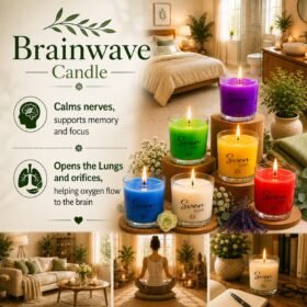 Brainwave Candle (SVEN SCENT Herbal Wellness Candle)